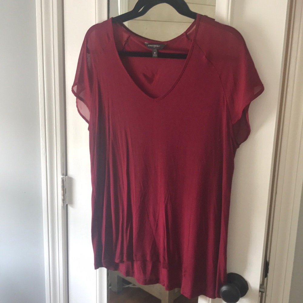 Banana Republic Red tee
